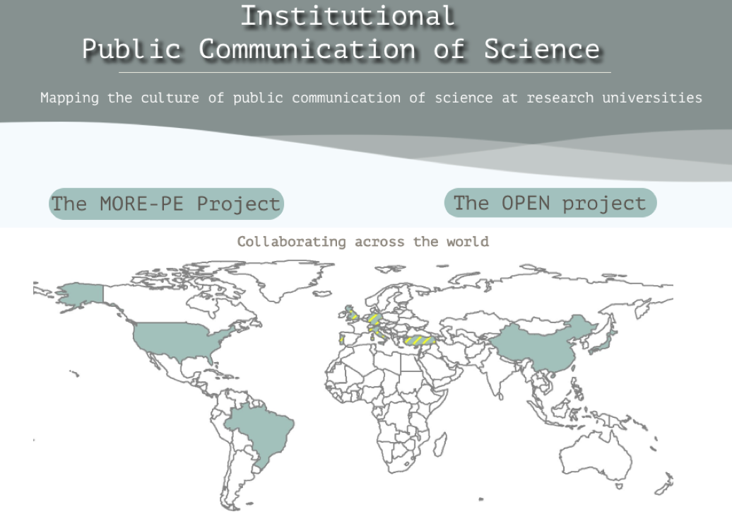 Envolvimento do Público em Ciência e Tecnologia por Organizações Académicas