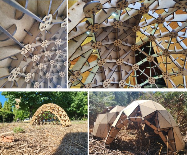 Arquitetura Viva: Projetar Habitats Simbióticos com Robôs e Materiais Locais  